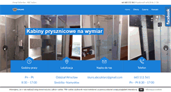 Desktop Screenshot of abcszklarz.pl